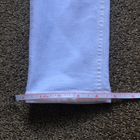 White Legging High Rise Denim Perfect Jeans - Picture 10 of 15